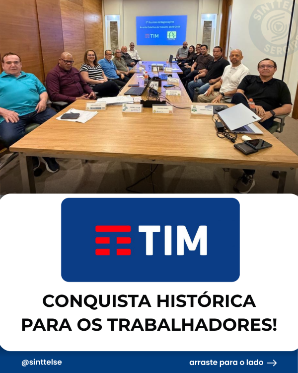 CONQUISTA HISTÓRICA PARA OS TRABALHADORES!
